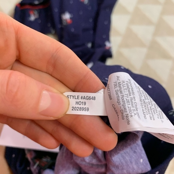 J crew ag648 holiday Frenchie pajama bottoms - Picture 4 of 8